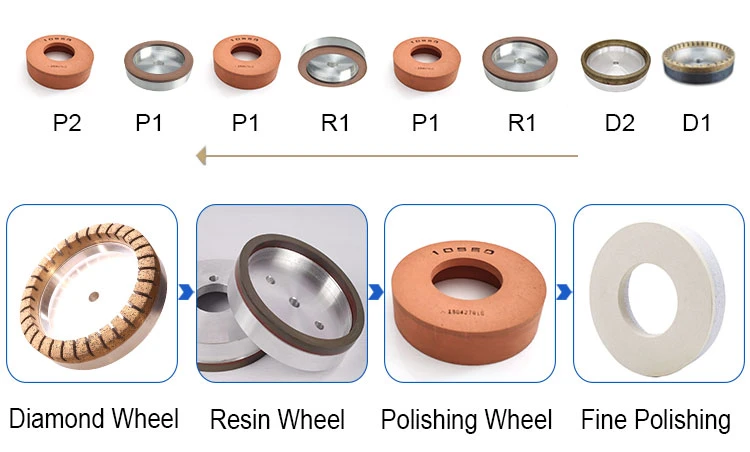 10s40 Diamond Polishing Wheel for Glass Rough Polishing