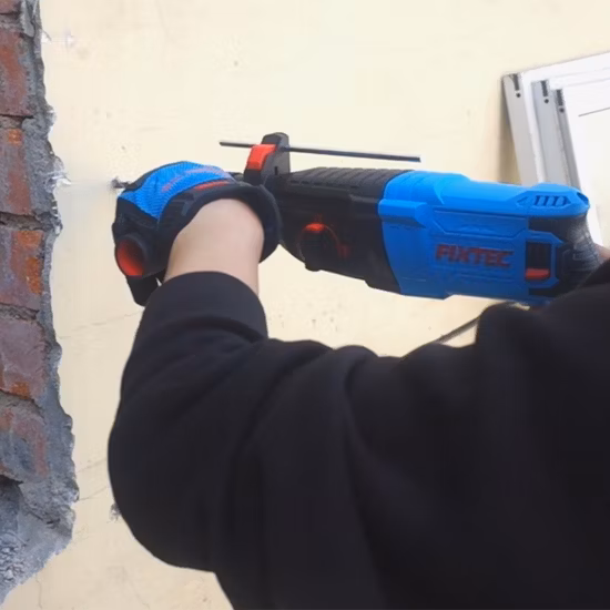 Fixtec 브러시리스 무선 로터리 해머 무선 해머 드릴 SDS 퀵 체인지 척이 있는 브러시리스 해머