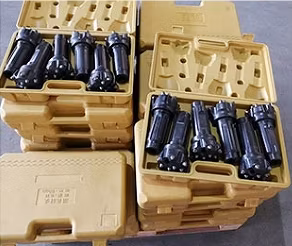 팩토리 아울렛 드릴링 도구 DTH 해머 보어 비트 광업 암석 탄화물 탄도 스레드 드릴 버튼 비트