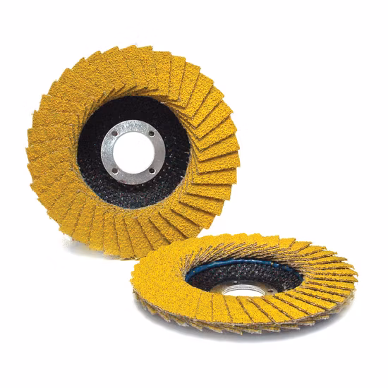 금속용 세라믹 유연한 연삭 플랩 디스크 휠
